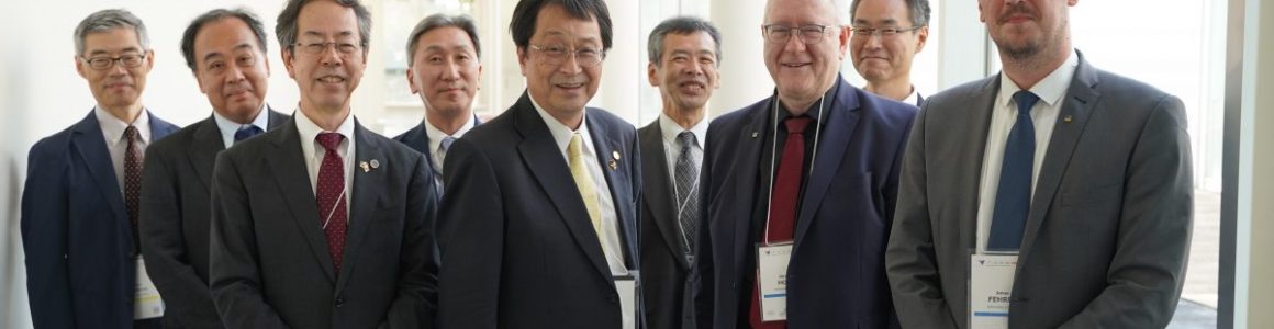 ボン大学Hoch学長が永田学長を表敬訪問